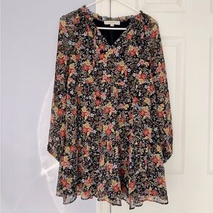 XSP Shift Dress in Floral Print